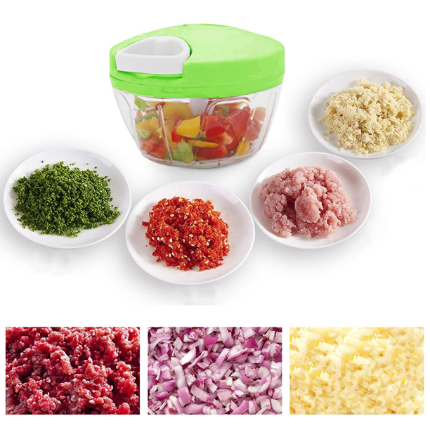 Speedy chopper multi use turbo cutter mini handy manual speed chopper for vegetables fruits imported heavy quality best make your life easier nicer dicer